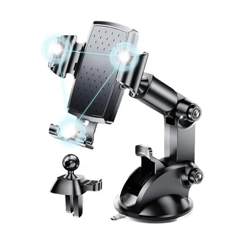 

Держатель телефона на приборной панели автомобиля вращающийся на 360 градусов держатель для лобового стекла с присоской Универсальный сотовый телефон для автомобиля