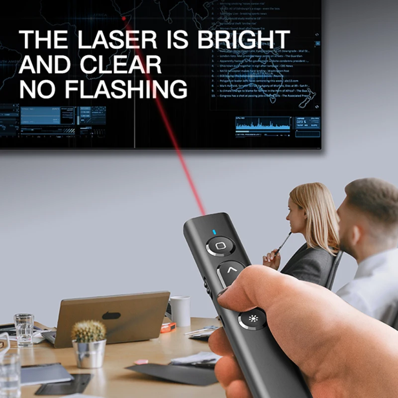 2022 новая Презентация Clicker Беспроводная флип-ручка с радиочастотой 2 4 ГГц для