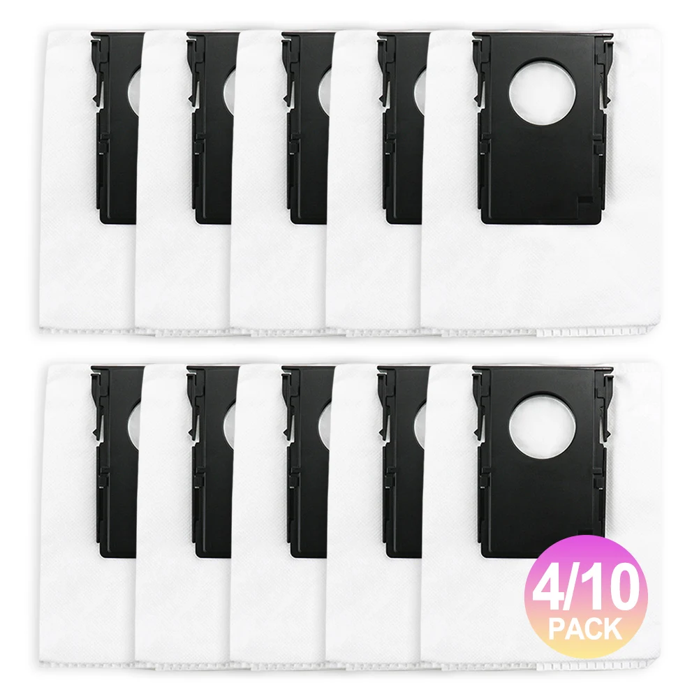 Совместимые сменные мешки для пыли робота-пылесоса Midea W20/W20 Pro большая емкость