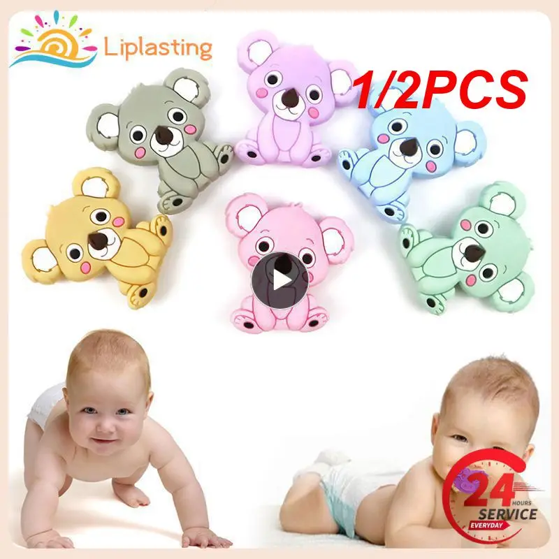 

1/2 шт., силиконовые бусины для изготовления украшений