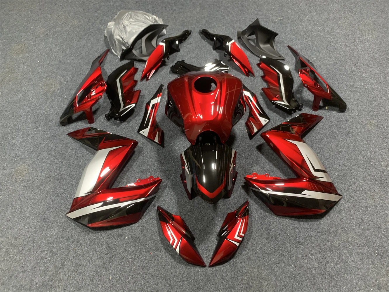 

Abs Fairing Z300 Z250 2013 - 2018 Black Silver Bodywork for Kawasaki Z300r Z250R 15 Fairings Z 250 300 Ninja 16 17 18 2016 2017