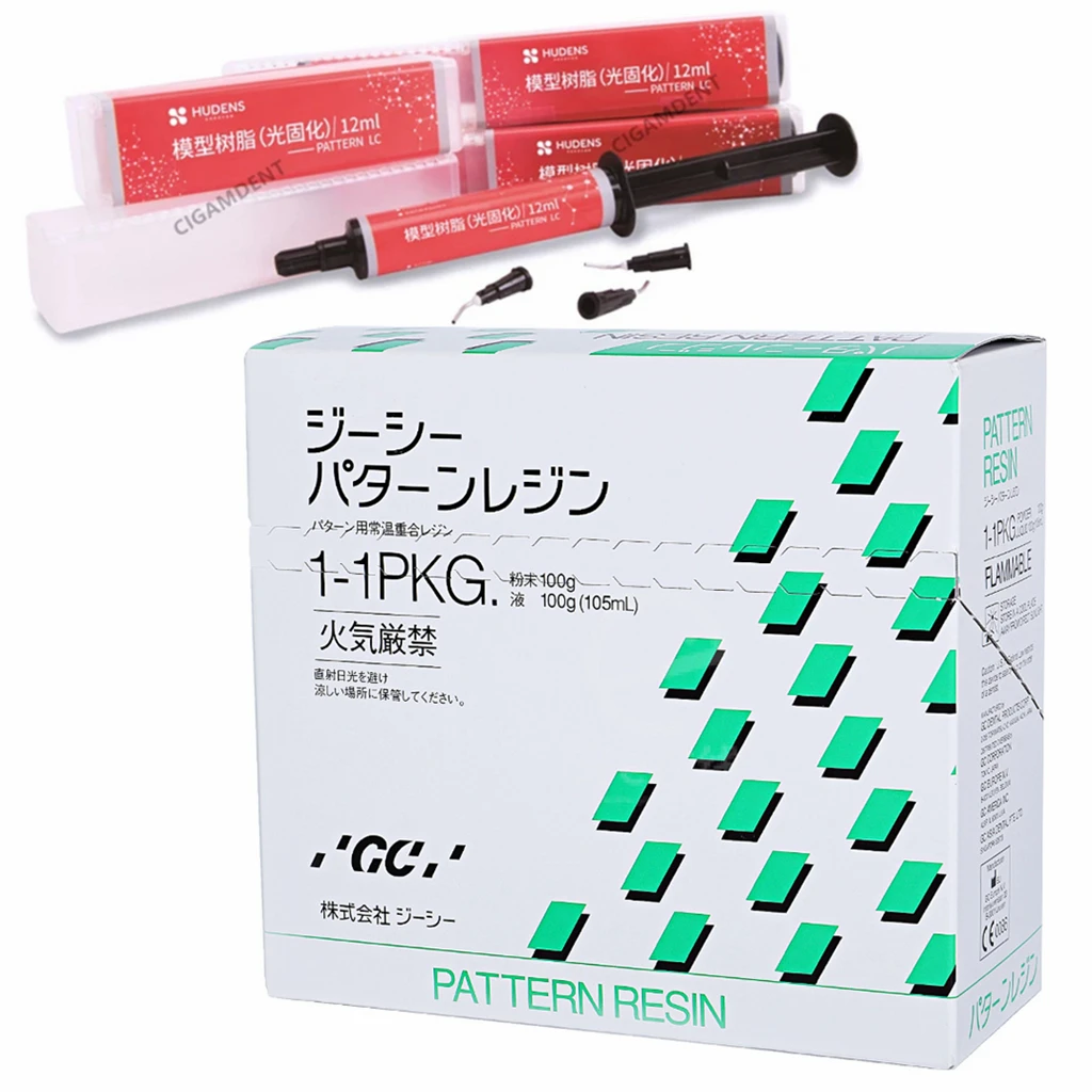 

Узорная Смола GC, стоматологический моделирующий композитный техник, лабораторные материалы, акриловая горючая стоматология, лабораторный имплантат, Jig модель