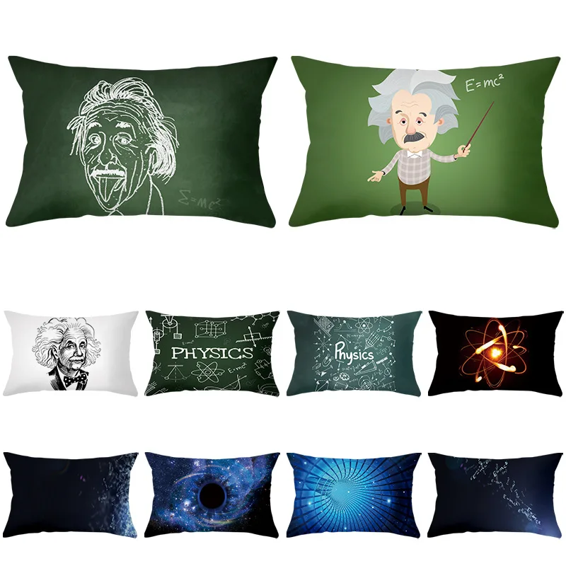 

30x50cm Mysterious Universe Space Cosmic Starry Sky Print Pillow Case Sofa Living Room Seat/Back Cushion Cover Decor Pillowcase