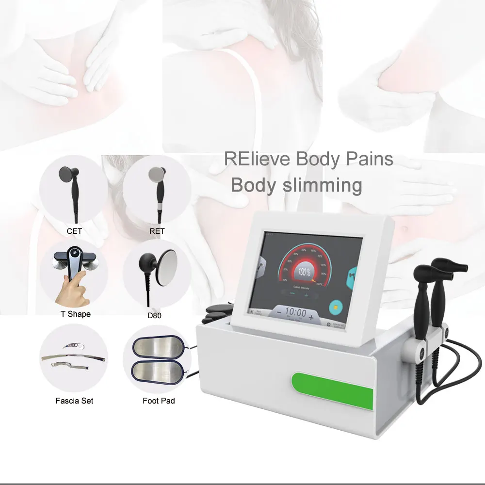 

2021 Newest Technology professional Pain Relief Machine RF weight lose tecar pro Smart Tecar Machine