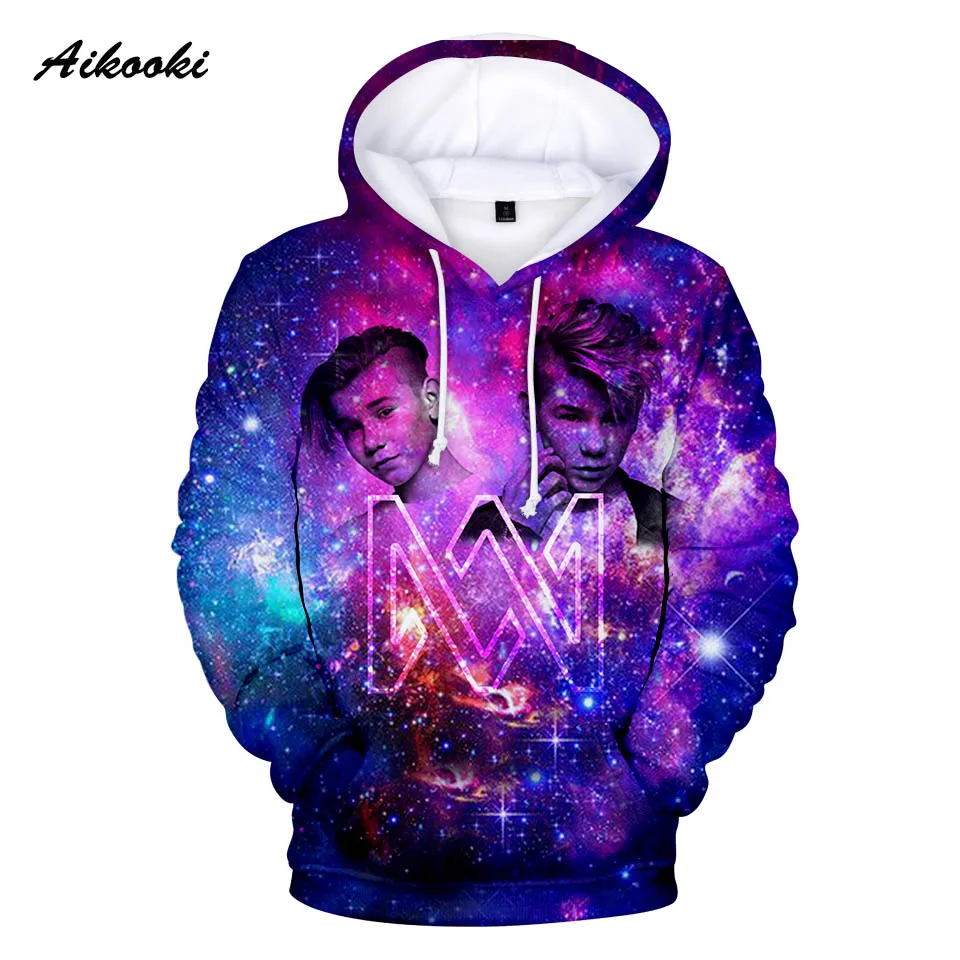 

Harajuku Marcus and Martinus 3D Print Hoodies Sweatshirts Men/Women Comfortable Sweatshirt Adult/Child Fashion Casual Pullovers