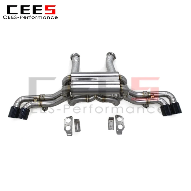 Cees Performance Catback выхлопная труба для Ferrari F430 4 3 л 2005-2009 SS304 полная система глушителя