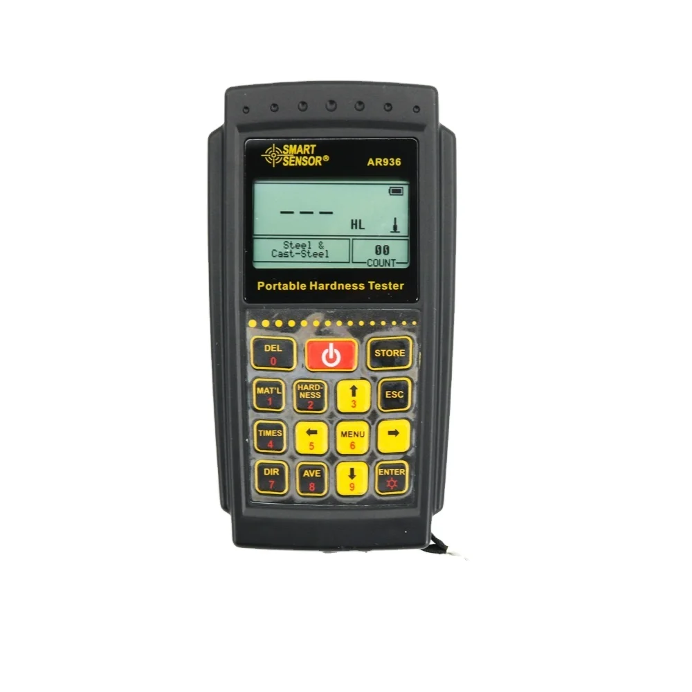 

Smart Sensor AR936 High Accuracy Portable Digital Leeb Hardness Tester 170 to 960 HLD Unit HL HB HRC HRA HV HS