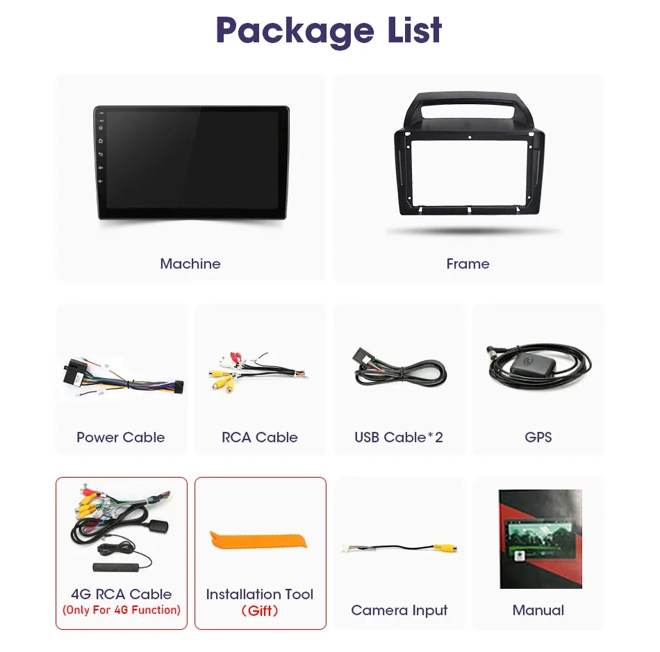 Автомобильный радиоприемник для KIA Carnival VQ 2006-2014 авторадио мультимедиа