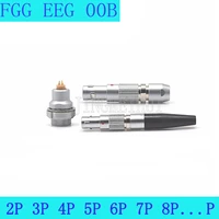 a pair fgg eeg 00b 2 3 4 5pin push pull self locking metal quick plug and socket connector suitable for 2mm 3mm cablepc board