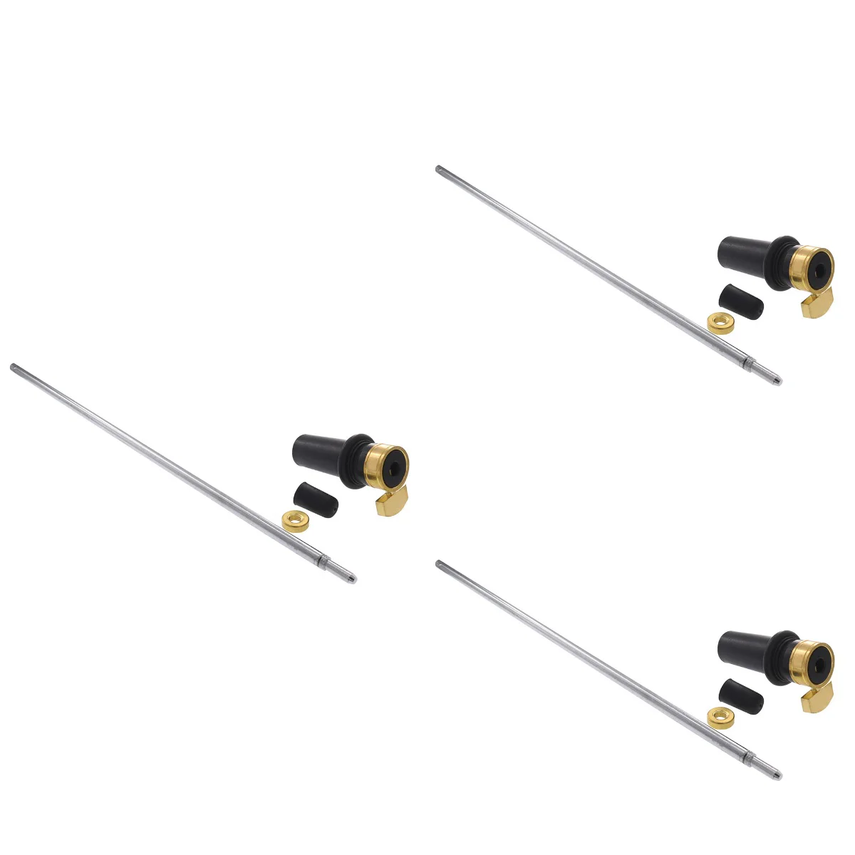 

3x Instrument Accessory Cello Endpin Cello Tool Cello Tail Rod Tail Post Support Rod Premium Cello Endpin