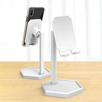 multifunctional flat phone stand adjustable angle mobile phone bracket for tablet pad holder universal stand with makeup mirror