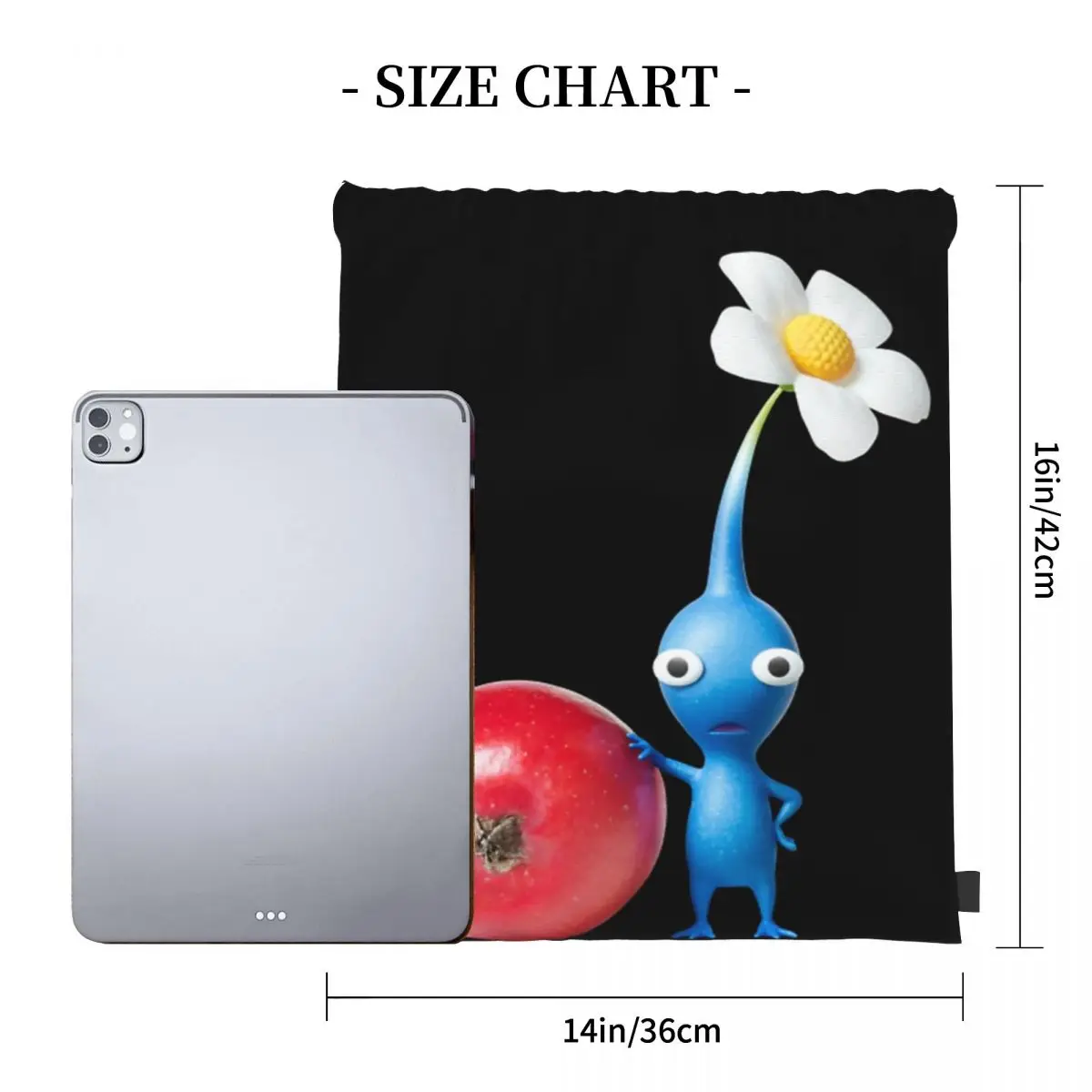 Многофункциональные портативные рюкзаки Pikmin на шнурке спортивная сумка с