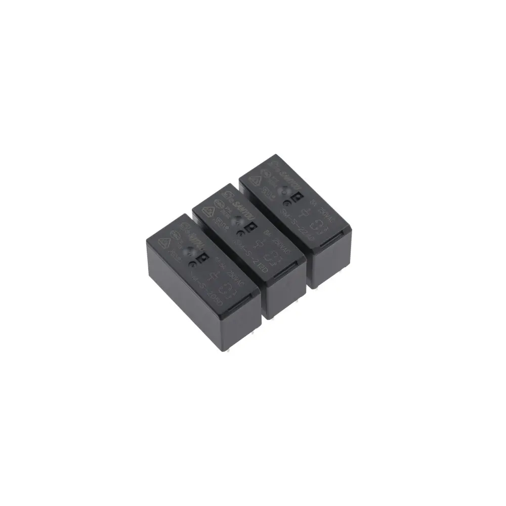 

Реле SM-S-205D 212D 224D 5V 12V 24V 8A 8pin