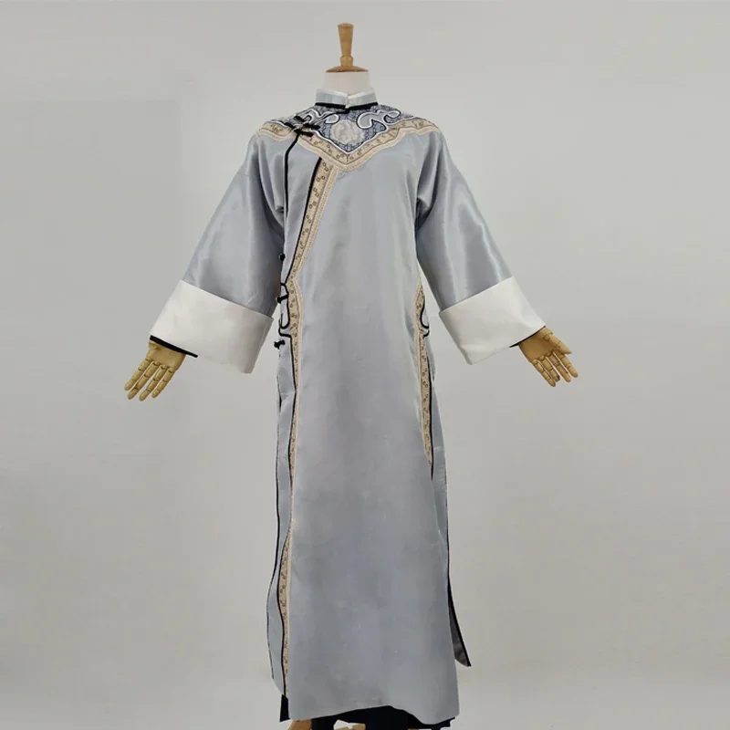 2 вида конструкций серая вышивка Wu JinYan Wei Ying Luo Qing Palace горничная костюм ханьфу для