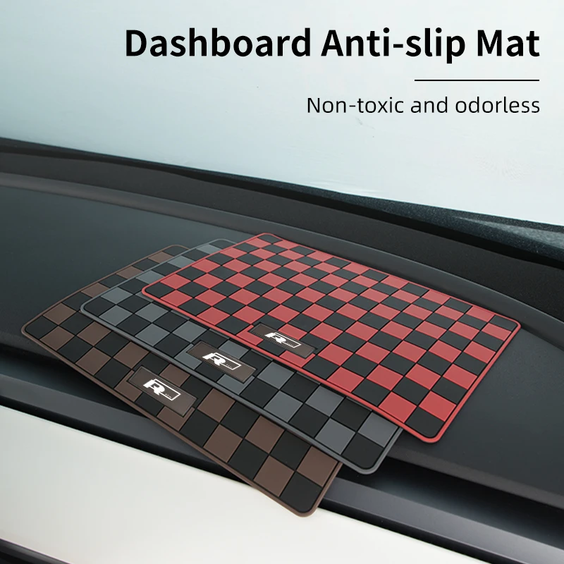 Противоскользящие коврики для приборной панели автомобиля силиконовый