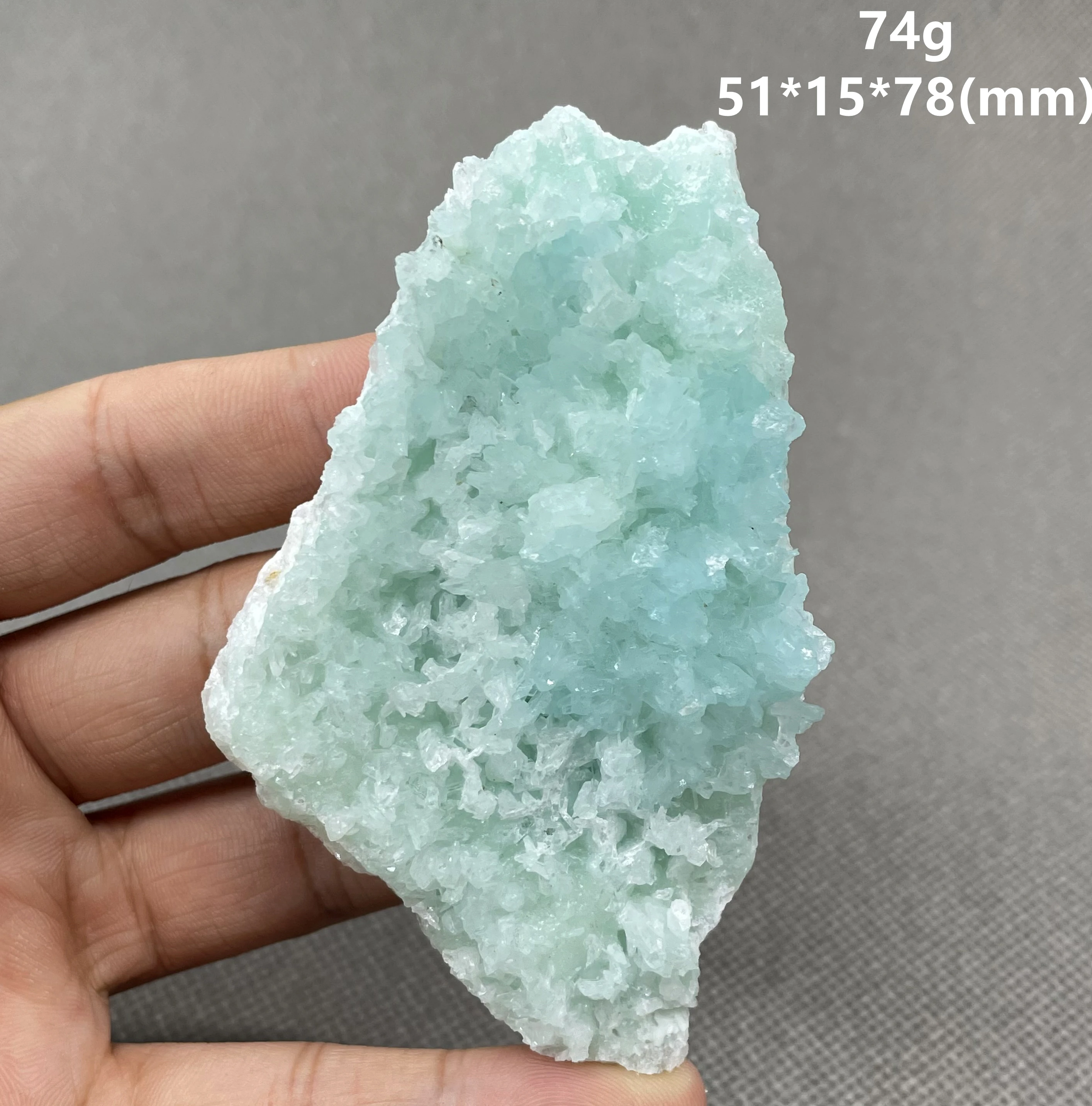 

NEW! 100% natural Blue Aragonite minerals specimen stones and crystals healing crystals quartz from China