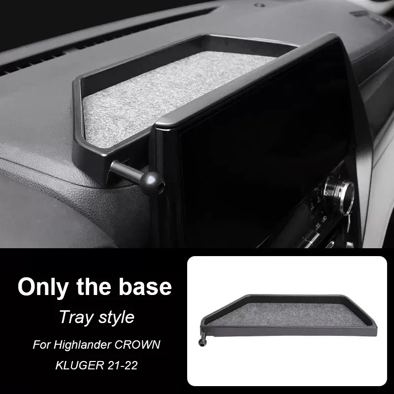 

Кронштейн для телефона с навигационным экраном для Toyota Highlander CROWN KLUGER 2021 2022, держатель для телефона, подставка, автомобильные аксессуары