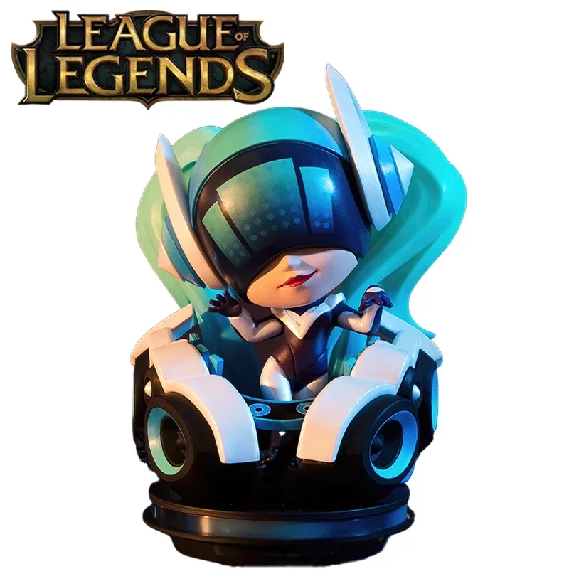 Оригинальный LOL Hatsune Maven of The Strings League Legends ПВХ 18 см кавайная аниме-фигурка