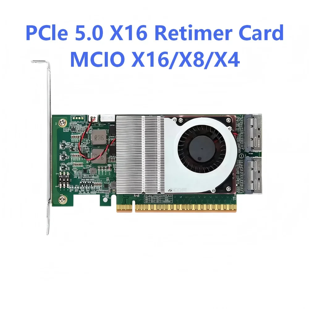Фото Инструкции по установке: Проверьте, совместима ли карта PCIe 5.0 Retimer с разъемом PCIe на материнской плате. Рэтайм №1