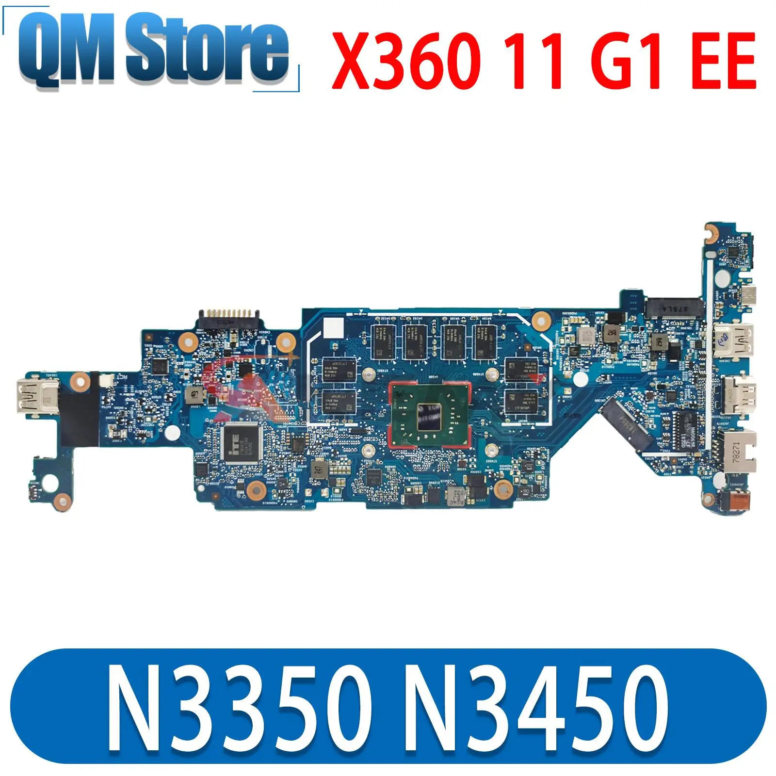 

917102-601 917102-001 For HP ProBook x360 11 G1 EE Laptop Motherboard 6050A2881001 917104-601 917104-001 100% Full Tested