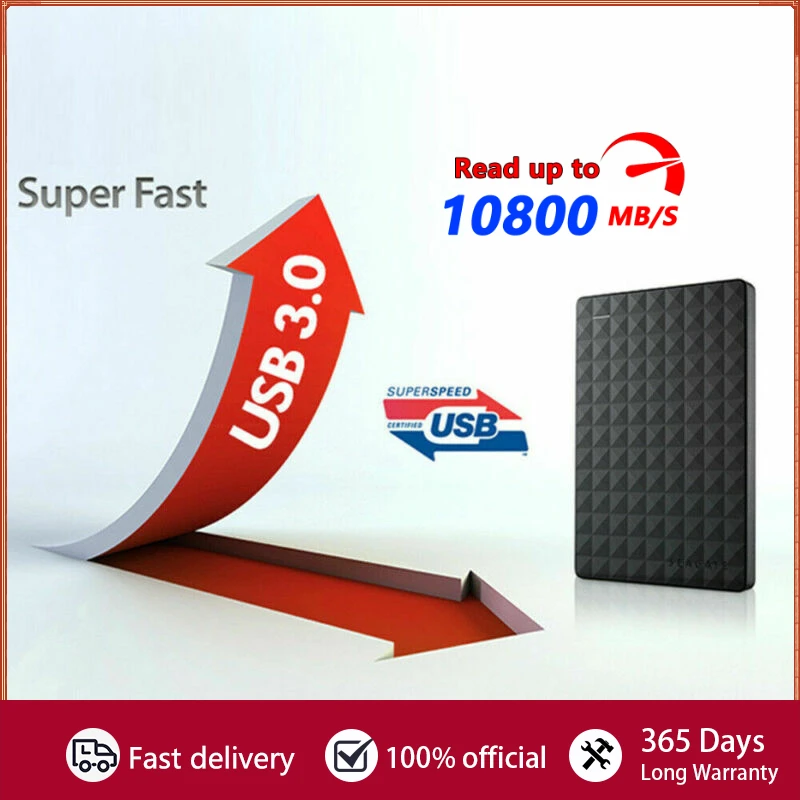 

New Expansion HDD Drive Disk 500GB 1TB 2TB USB 3.0 External HDD 2.5inch Capacity External Hard Disk for Computer Portable ps5