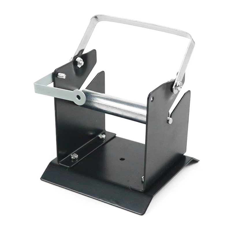 

Универсальный диспенсер для припоя, держатель для катушки провода, металлическая подставка, инструменты для сварки и пайки, простая установка, Портативная подставка