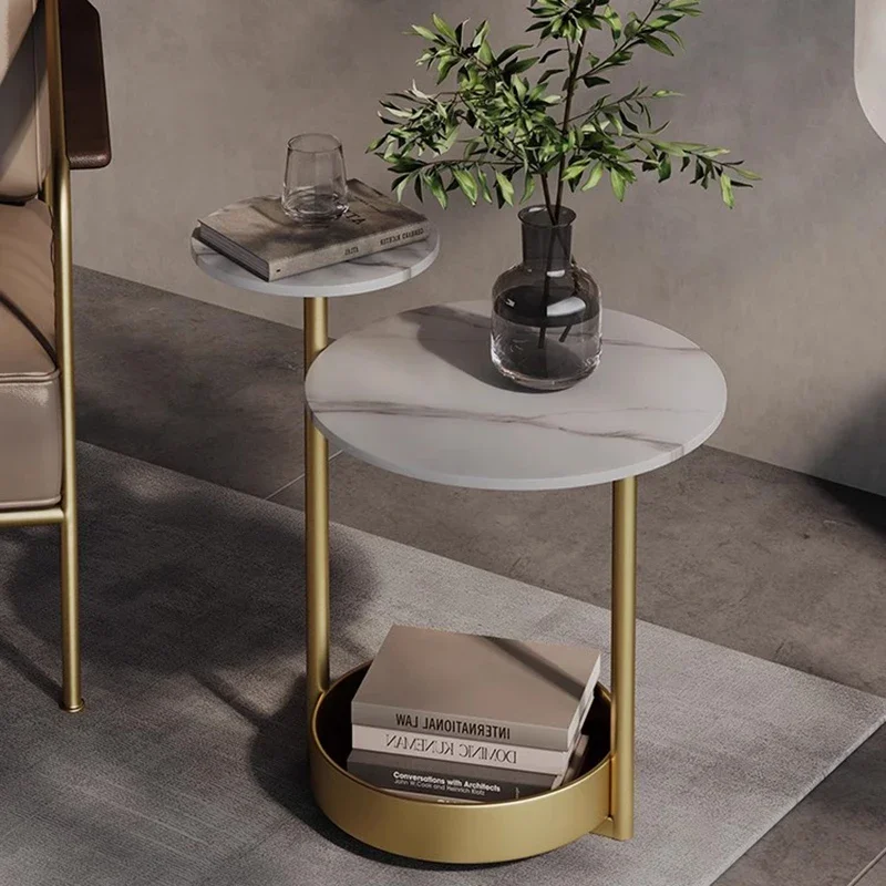 Журнальные садовые столы укороченные Круглый центр высокие журнальные мебель