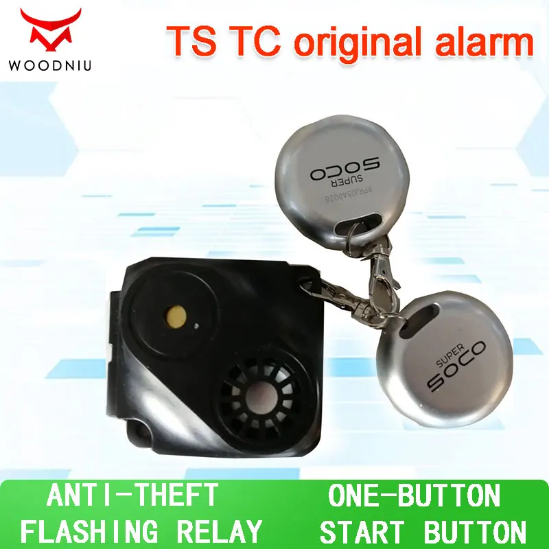 

For Super SOCO Scooter TS TC Original Accessories Alarm Anti-theft Device