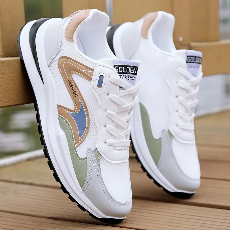 

Men's Shoes Summer Breathable Mesh Casual Sports Shoes High Quality Lightweight Deodorant Wear-resistant Men's Running Shoes