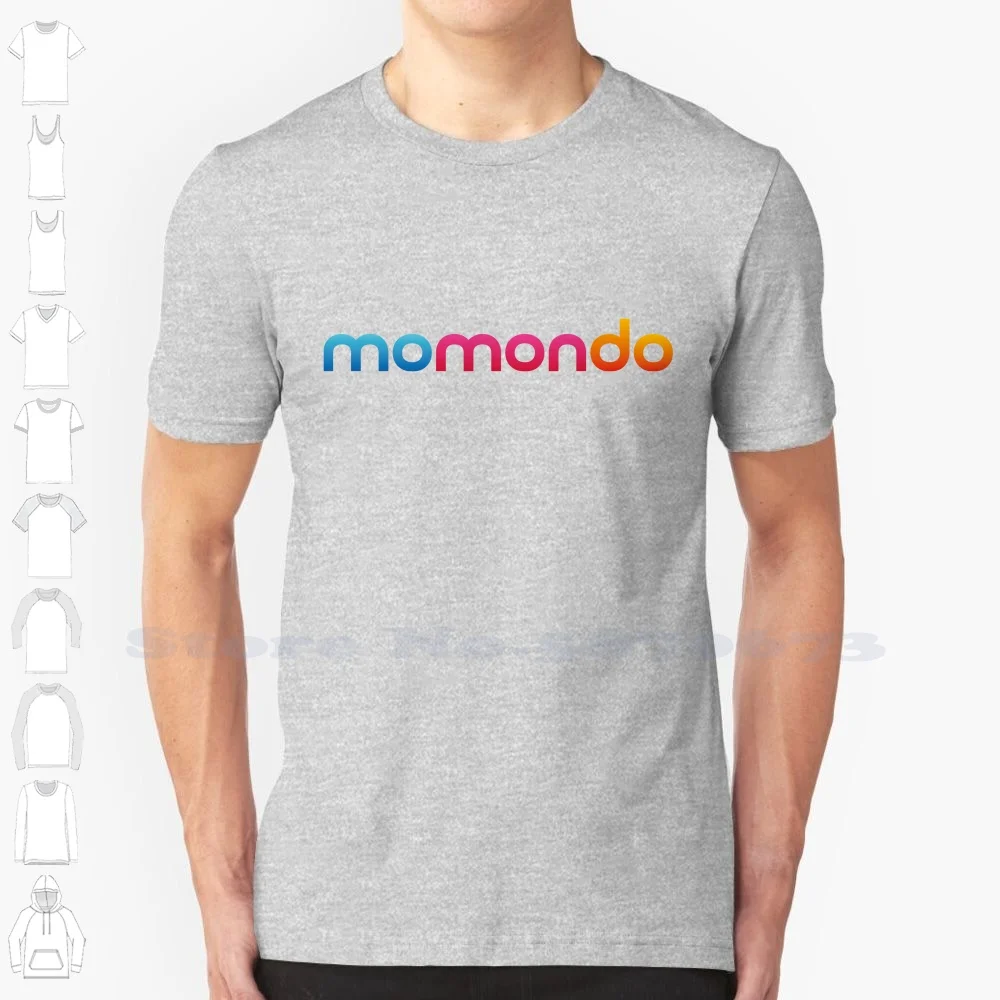 

Повседневная футболка Momondo, высококачественные футболки из 100% хлопка с графическим рисунком