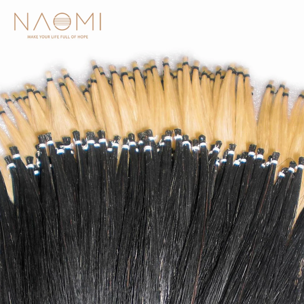 

NAOMI 4/4-1/8 Violin Bow Horsehair Genuine 80cm Length 250g Natural AAA Grade Mongolia Horse Hair Tail Best For Bow Replacment