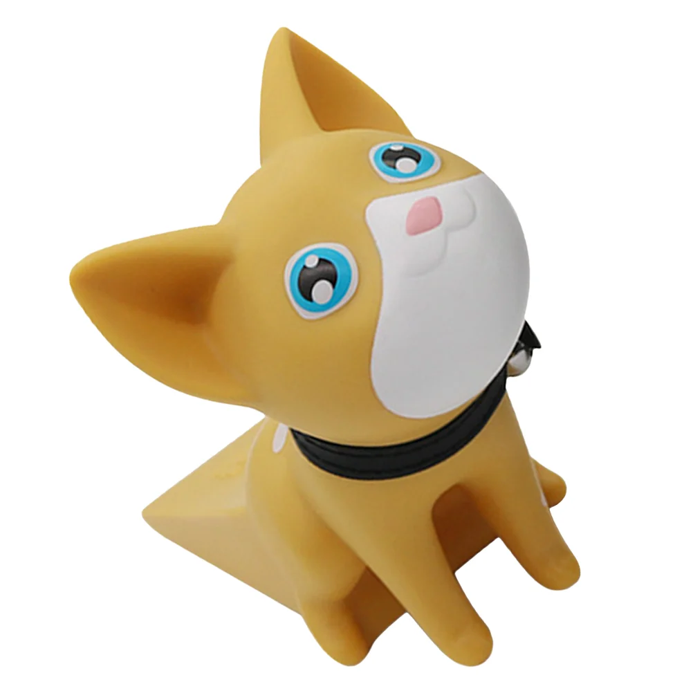 Дверные стопоры для кошек нижней части веса белая пробка декоративные