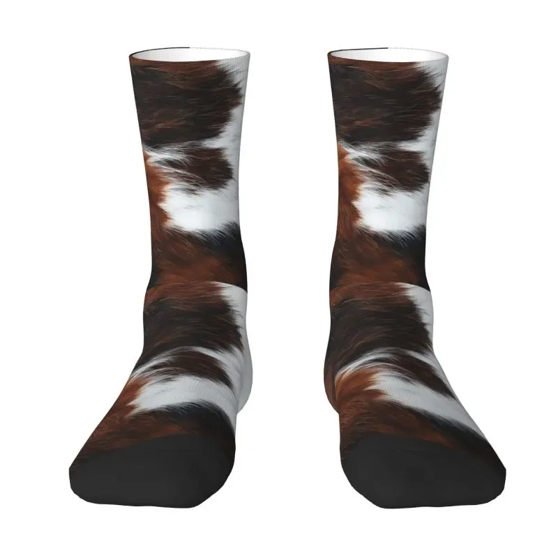 

Носки из Шотландской коровьей кожи, с принтом