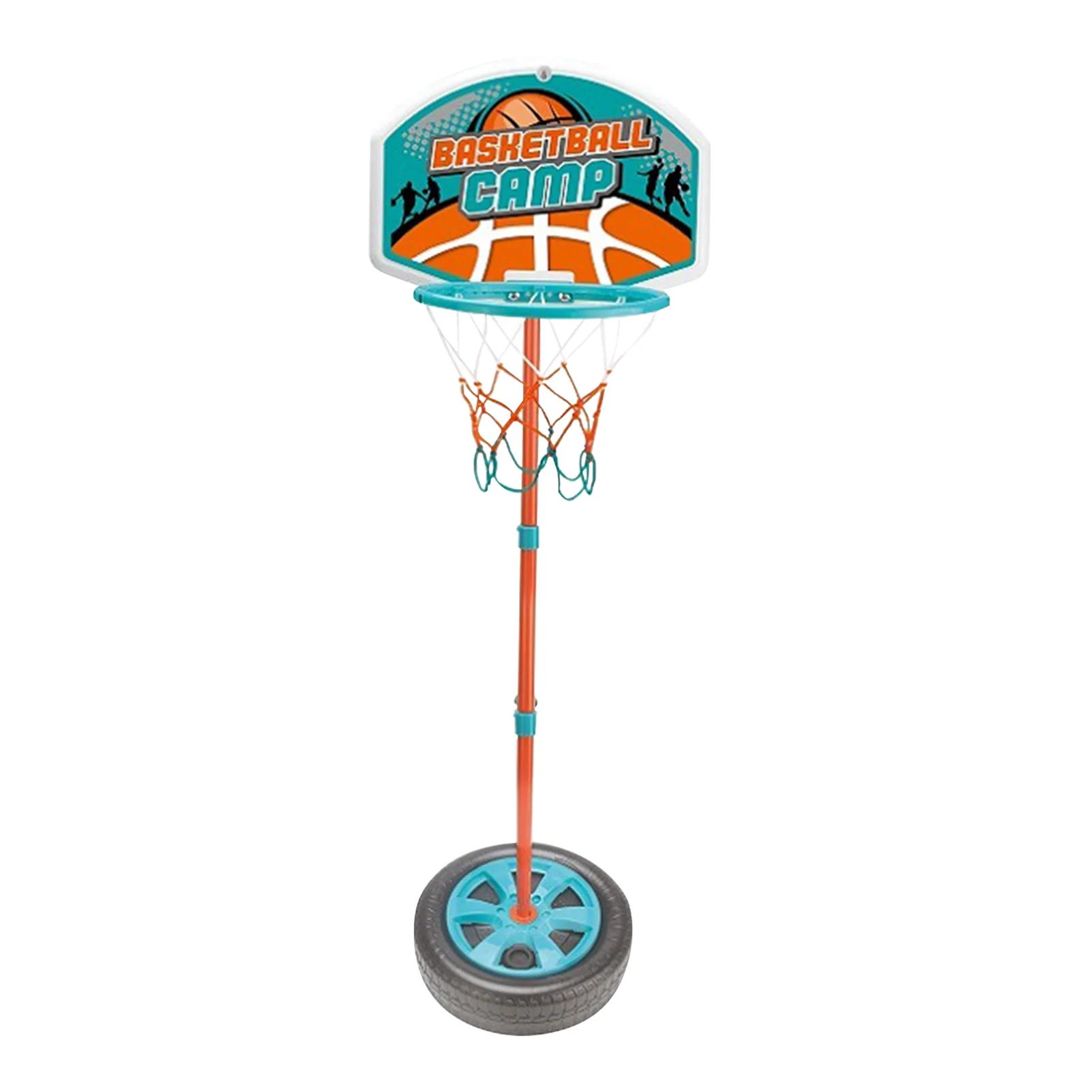 

Adjustable Height Kids Basketball Hoop Outside Backyard Games Mini Hoop Basketball Goal Gifts For Boys Girls For Indoor And