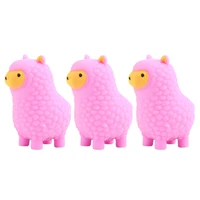 3pcs funny anxiety relief unique pressure relief props lovely squeeze toys