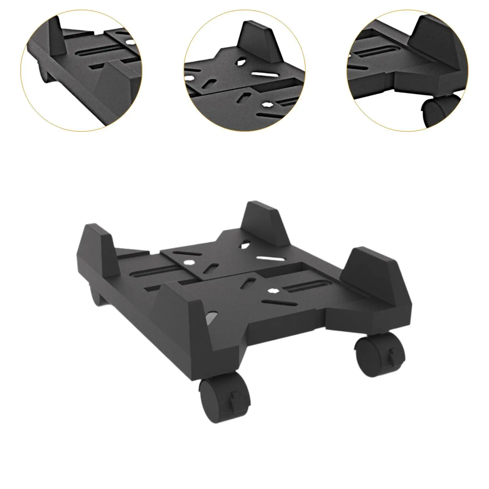 Компьютерная башня стойка многофункциональные Запираемые колеса регулируемые