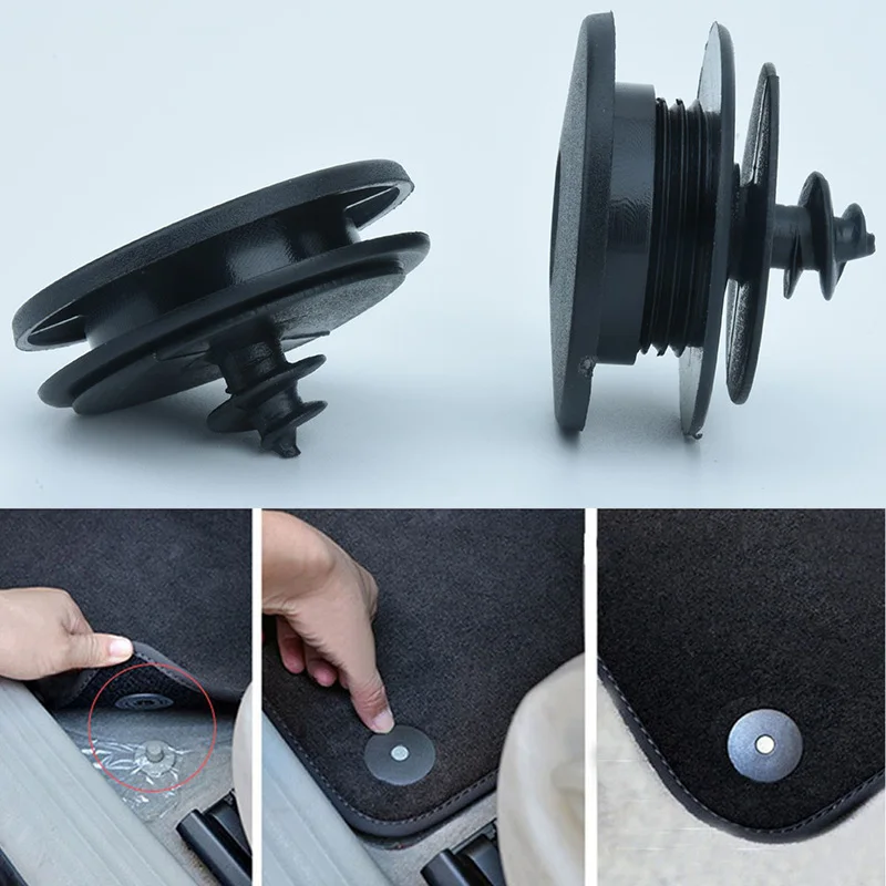 

Универсальные автомобильные зажимы для ковров, зажимы для автомобиля, Зажимная заклепка для VW, Nissan, Peugeot, Subaru, Toyota, Honda, Mazda, 10 шт.