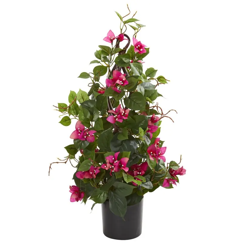 

24" Bougainvillea Artificial Climbing Plant, Multicolor