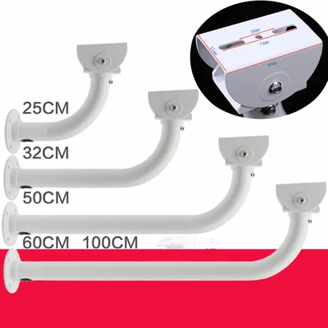 L-образный кронштейн для видеонаблюдения из алюминиевого сплава Универсальный Круглый кронштейн для труб утконоса
