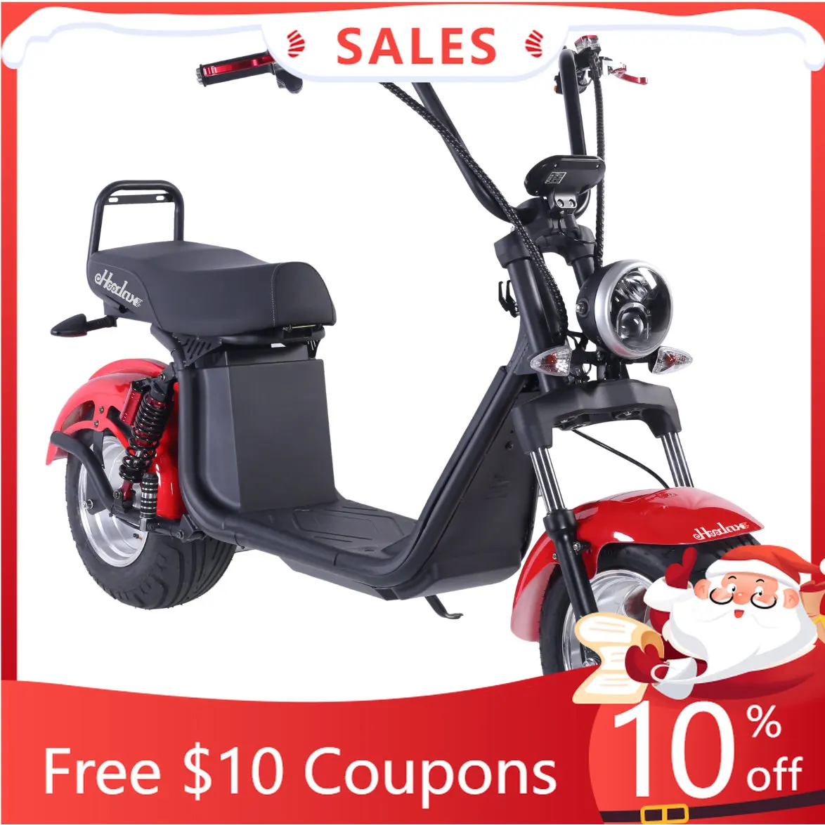 

OEM citycoco electric motorcycles 1500w/2000w/2500w high speed scooters factory fat tire scooter adult