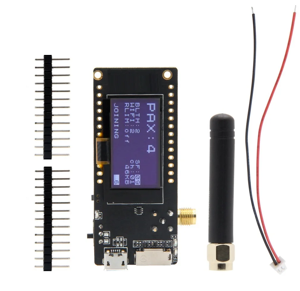 

LoRa32 V2.1 _ 1,6 версия 433/868/915 МГц ESP32 LoRa OLED 0,96 МБ Bluetooth WIFI беспроводной модуль