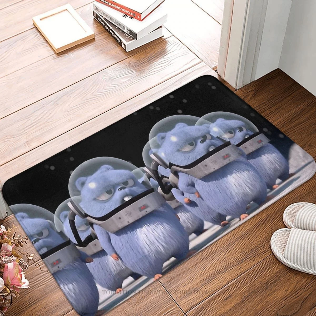 

Много милых медведей Grizzy And The lemtimes, коврик для спальни, подстилка, дверной коврик, фланелевый ковер, коврик для входной двери, домашний декор