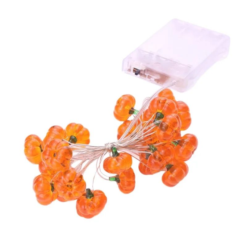 

Светодиодные гирлянды с тыквой, пластиковые, 1 метр, 10 штук