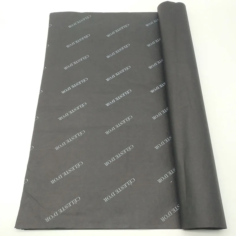 

Custom Black Printed Wrapping Tissue Paper for Your Packaging
