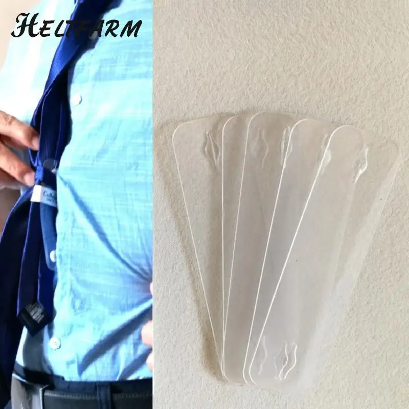 

5Pcs Invisible Elegant Men Suit Practical Tie Clip Slices Keep Necktie In Place