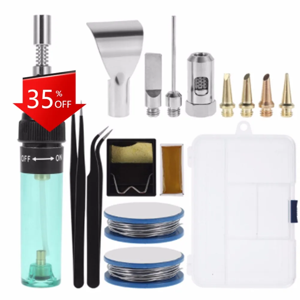 

Профессиональный Газовый паяльник 3 в 1, бутановый газовый сварочный паяльный пистолет, Сварочная ручка светильник кой сварки, ремонта, олов...