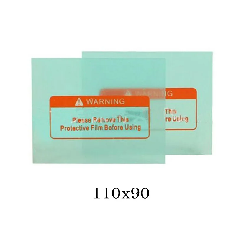 

Helmet Lens Protection Plate Equipment Replacement Solder 10pcs Transparent