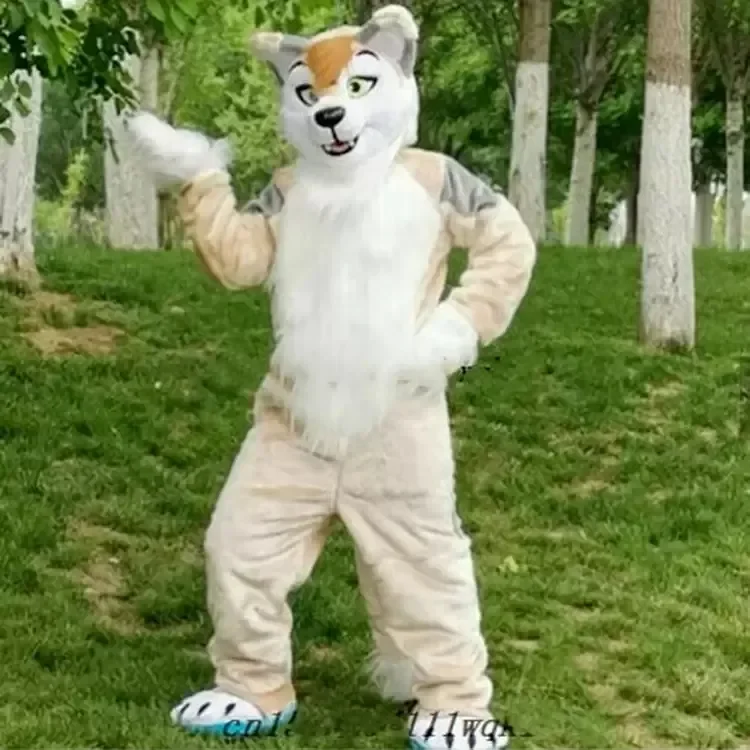 

Лисий собачий костюм, костюм талисмана, костюмы для Хэллоуина, модное женское платье, мультяшный персонаж, карнавал, Рождество, Пасха, рекла...