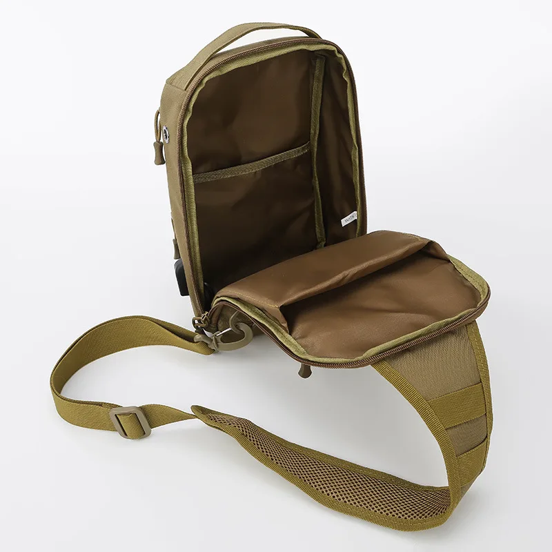 Military Outdoor Sports Climbing Shoulder Bags Camouflage Tactical Fishing Backpack Camping Army Hunting Hiking Men Chest Bag