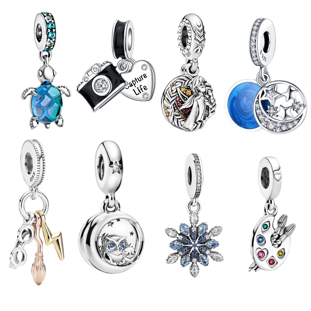 Новинка подвески для браслета Серебряная рыба кукла самолет корабль глобус